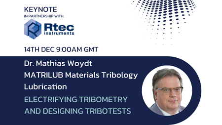 Electrifying tribometry and designing tribotests with Dr. Mathias Woydt (MATRILUB Materials Tribology Lubrication)