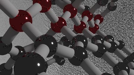 Glassy carbon proves strong under pressure